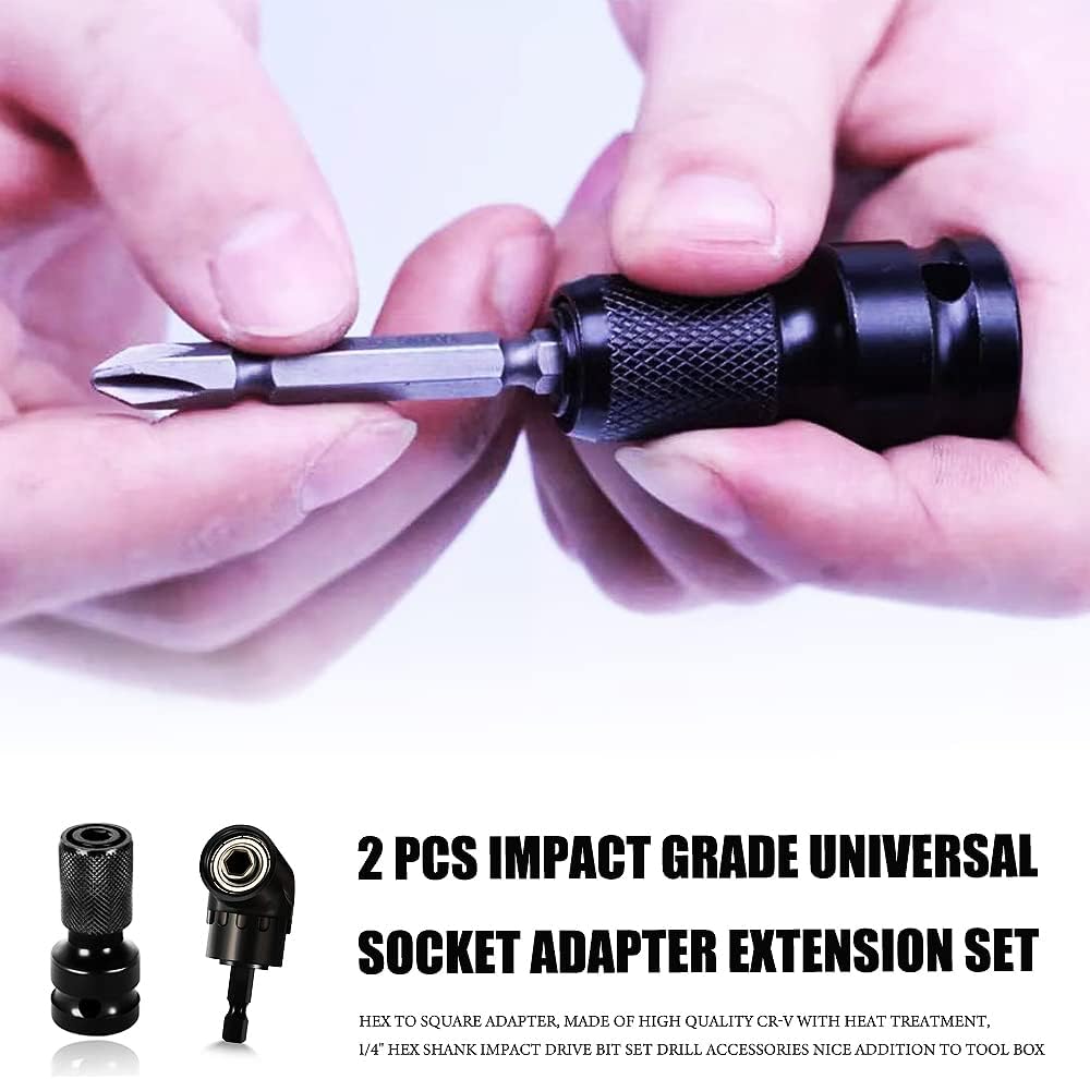 Uayeatye 105 degree drill bit extension in use