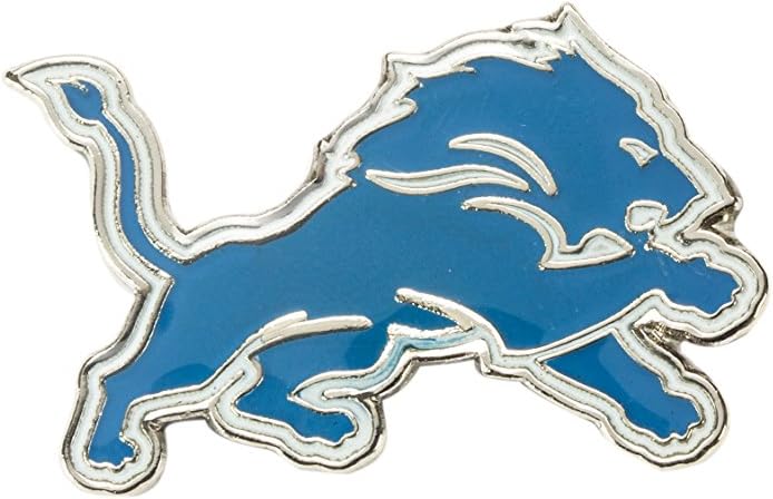 Aminco NFL logo pin team colored enamel detail