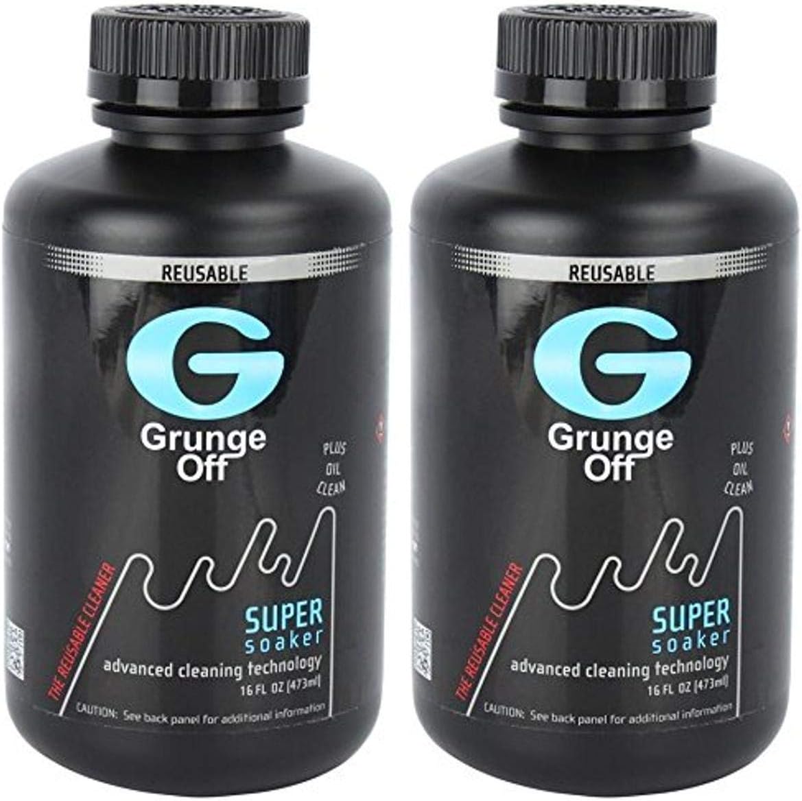 Grunge Off Super Soaker Glass Pipe Cleaner 2 Pack front view authentic USA imported glass cleaner