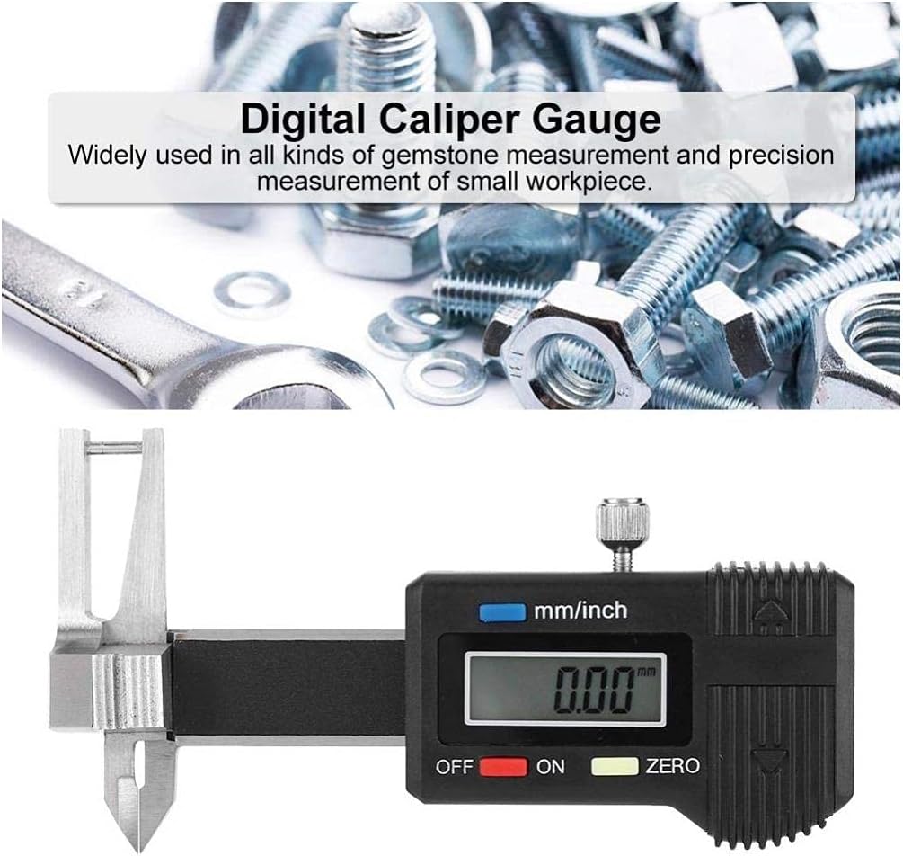 3-in-1 Micro Electronic Digital Caliper Ruler, Inside Diameter, Diameter, Thickness Measuring, 0~25mm Stainless Steel Digital Thickness Caliper, Digital Caliper Gauge for Gemstone & Small Workpiece - Image 9