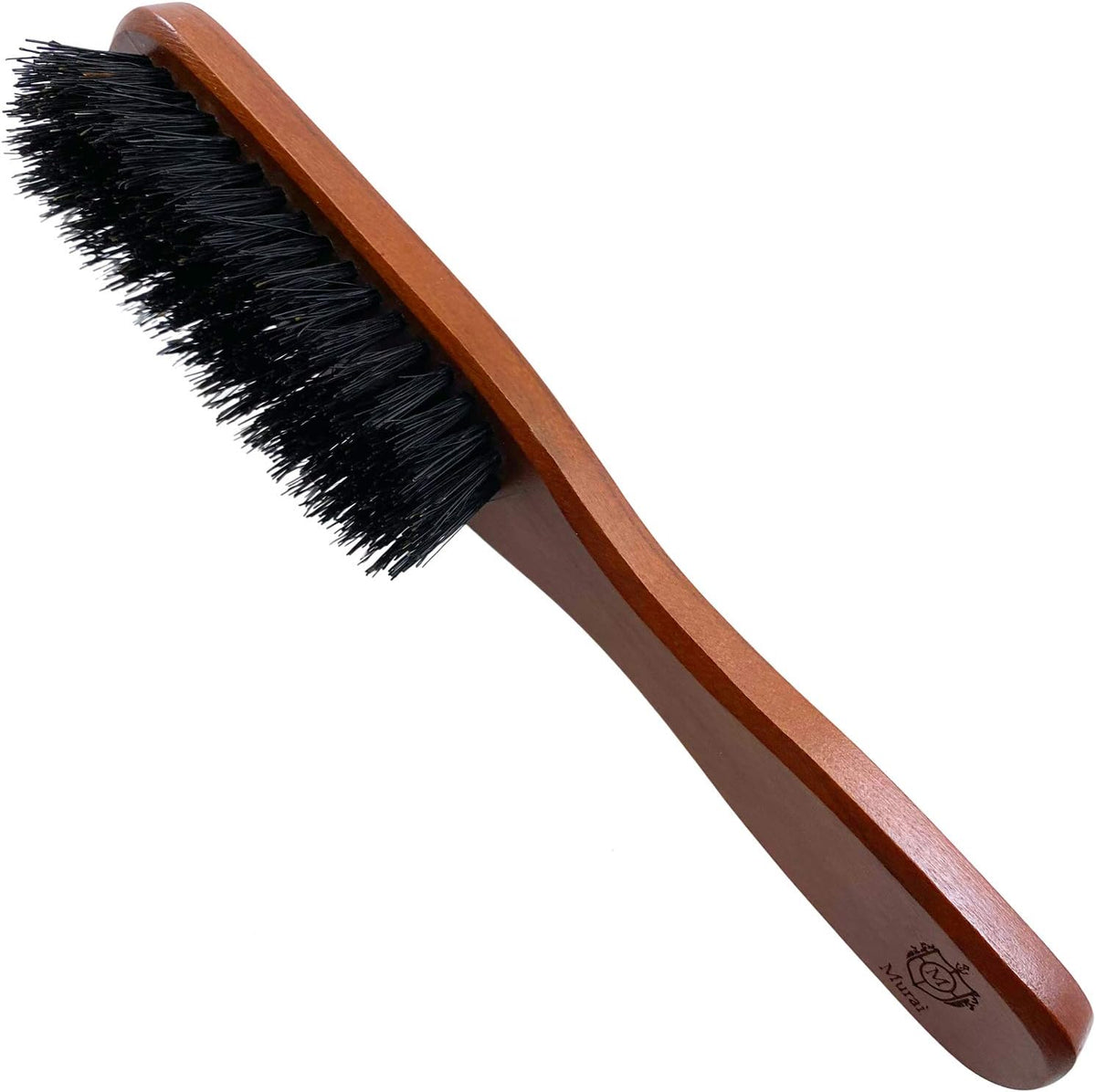 Giorgio Murai military paddle hair brush close up