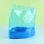 Replacement cat litter bags compatible with standard and plus disposal pails.