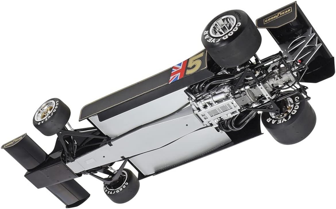 Tamiya 1/12 scale Lotus Type 78 assembled side profile