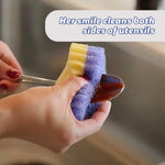 Scrub Daddy Scrub Mommy ergonomic shape design angle