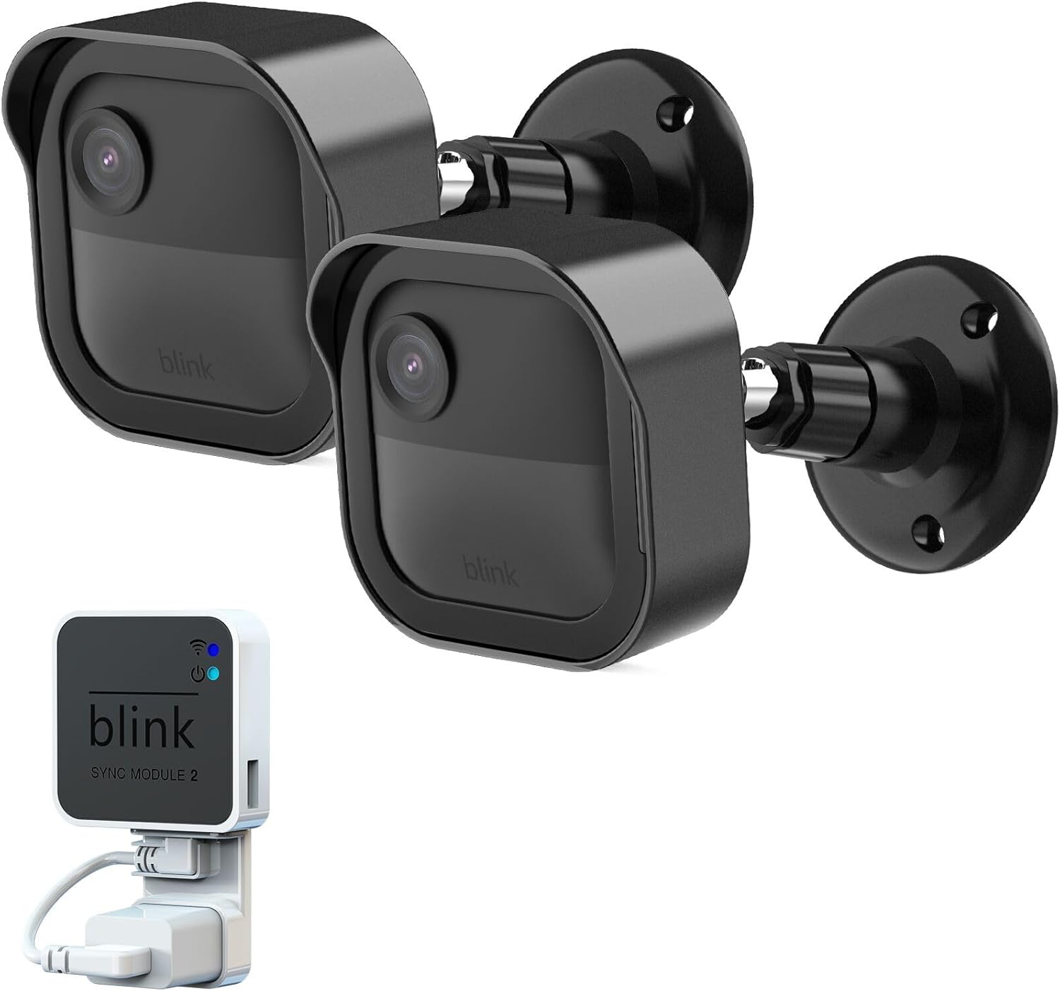 Maxbell Blink Outdoor 4th Gen camera mount front view showing weatherproof housing