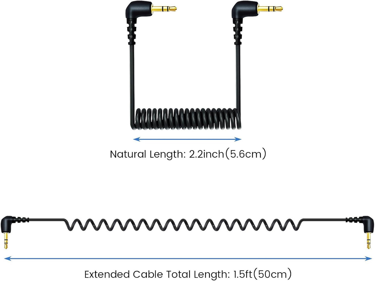 Weishan flexible spring-coiled cable extended to full length