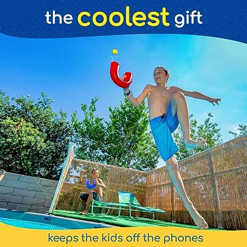 Teenager engaging in outdoor play using the active looping toy set