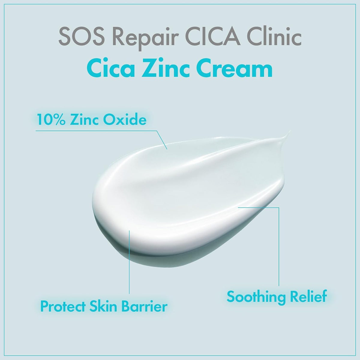 Tosowoong Zinc Oxide 10 Cream barrier repair benefit