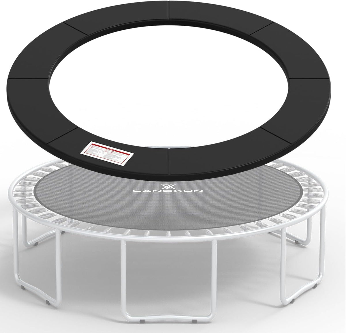 LANGXUN trampoline replacement safety pad front view