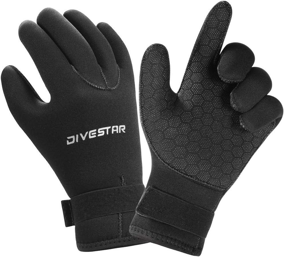 Skyone wetsuit gloves front view