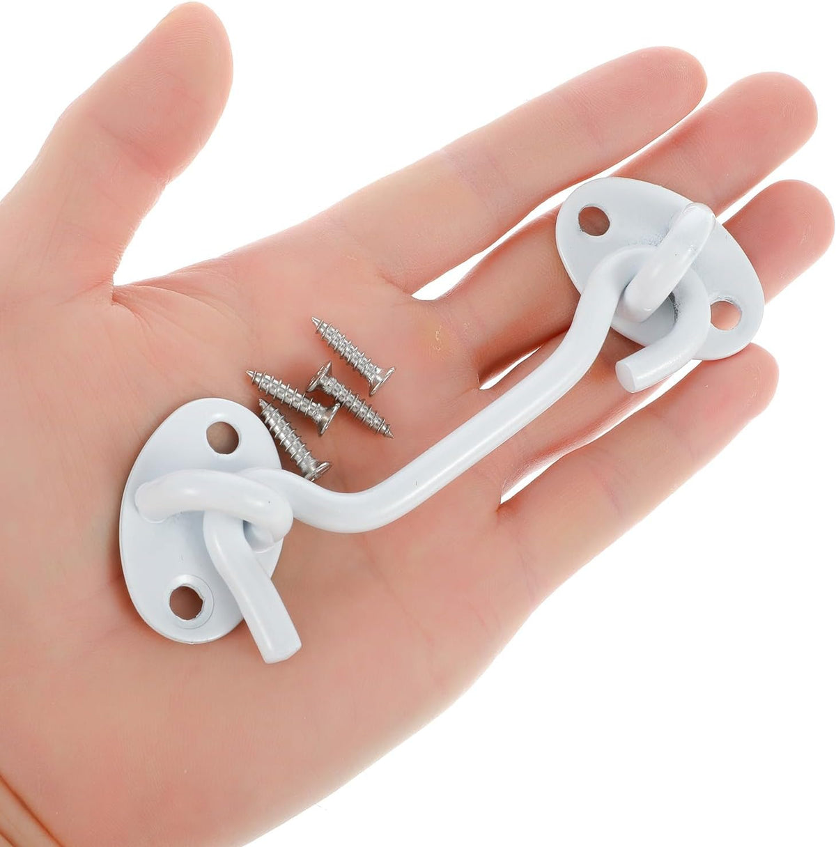 LLOUSSAK 4 inch fence and gate lock lifestyle application view