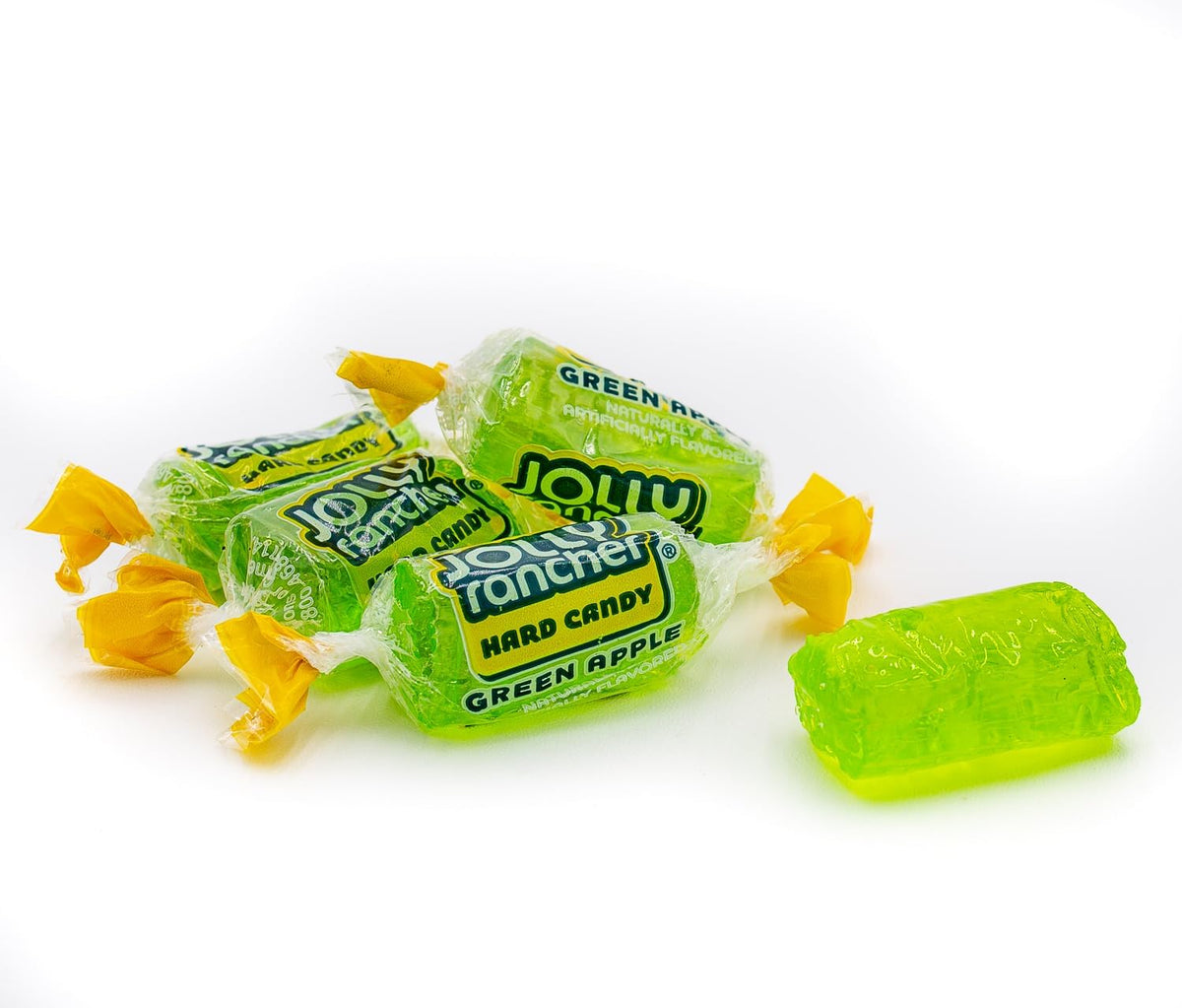 Authentic USA imported green apple flavored hard candy
