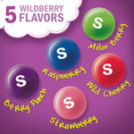 Skittles Wild Berry resealable bag open