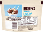 Authentic USA imported Hershey's cookies and cream drops packaging highlighting the product ingredients and details.