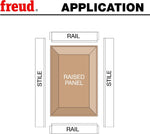 Freud 99-516 packaging and tool display