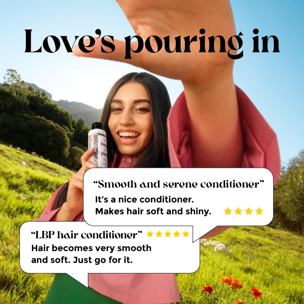 Love Beauty And Planet Argan Oil and Lavender Conditioner size comparison