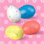 Whoppers Robin Eggs malted milk balls poured out for display