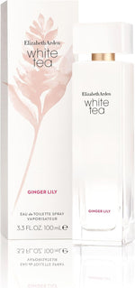 Luxury 100ml Elizabeth Arden White Tea fragrance bottle design