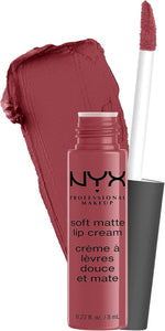 NYX PROFESSIONAL MAKEUP Soft Matte Lip Cream, Lightweight Liquid Lipstick - Prague (Matte Merlot) - Image 15