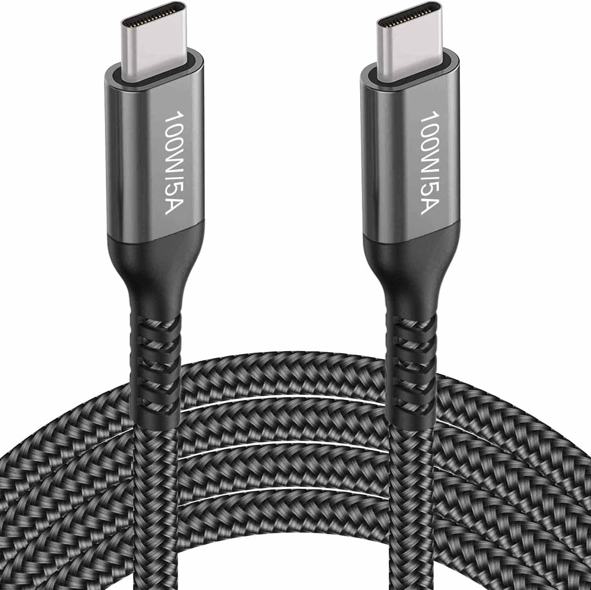 20FT USB-C to USB-C Cable 100W/5A, Long Type-C Fast Charging Cord | Braided Cord for iPhone 17, Macbook Air/Pro, Samsung Galaxy S26, Moto G9 Plus, BLU G90 Pro, Sony PS5, Xbox, Surface, Switch - Image 10