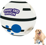 Durable PVC material texture of Shake and Laugh dog toy
