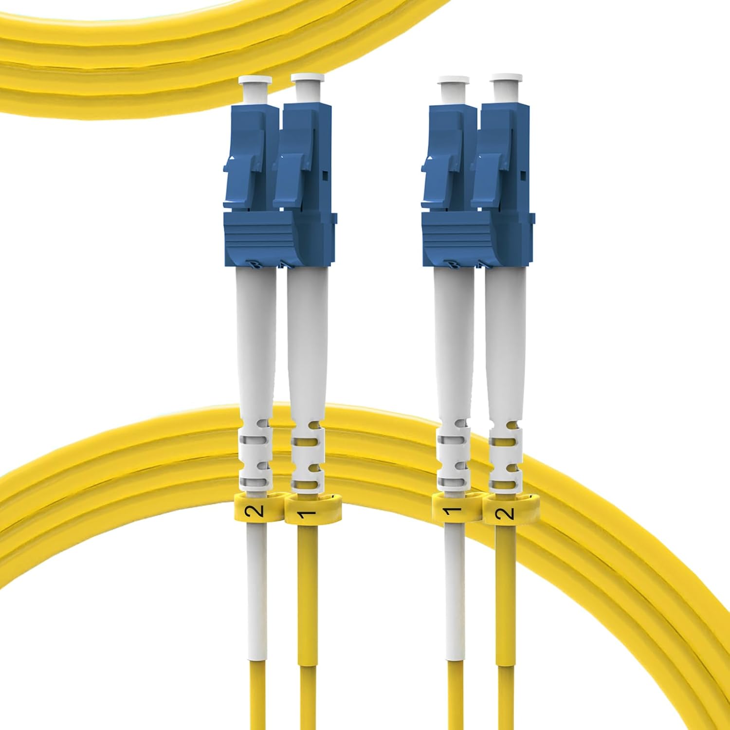 KeepFly Fiber OS2 LC to LC patch cable front view