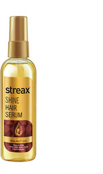 Streax hair serum with walnut oil front view bottle