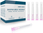 Godcreat 18 gauge 1 inch dispensing needles front view box packaging