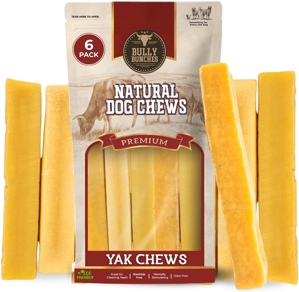 Bully Bunches Medium Authentic Yak Cheese Himalayan Chews for Medium & Small Dogs - All Natural Dog Treat Dental Chews, Made with Real Yak Milk - Lactose & Rawhide Free (2 Pk) - Image 11