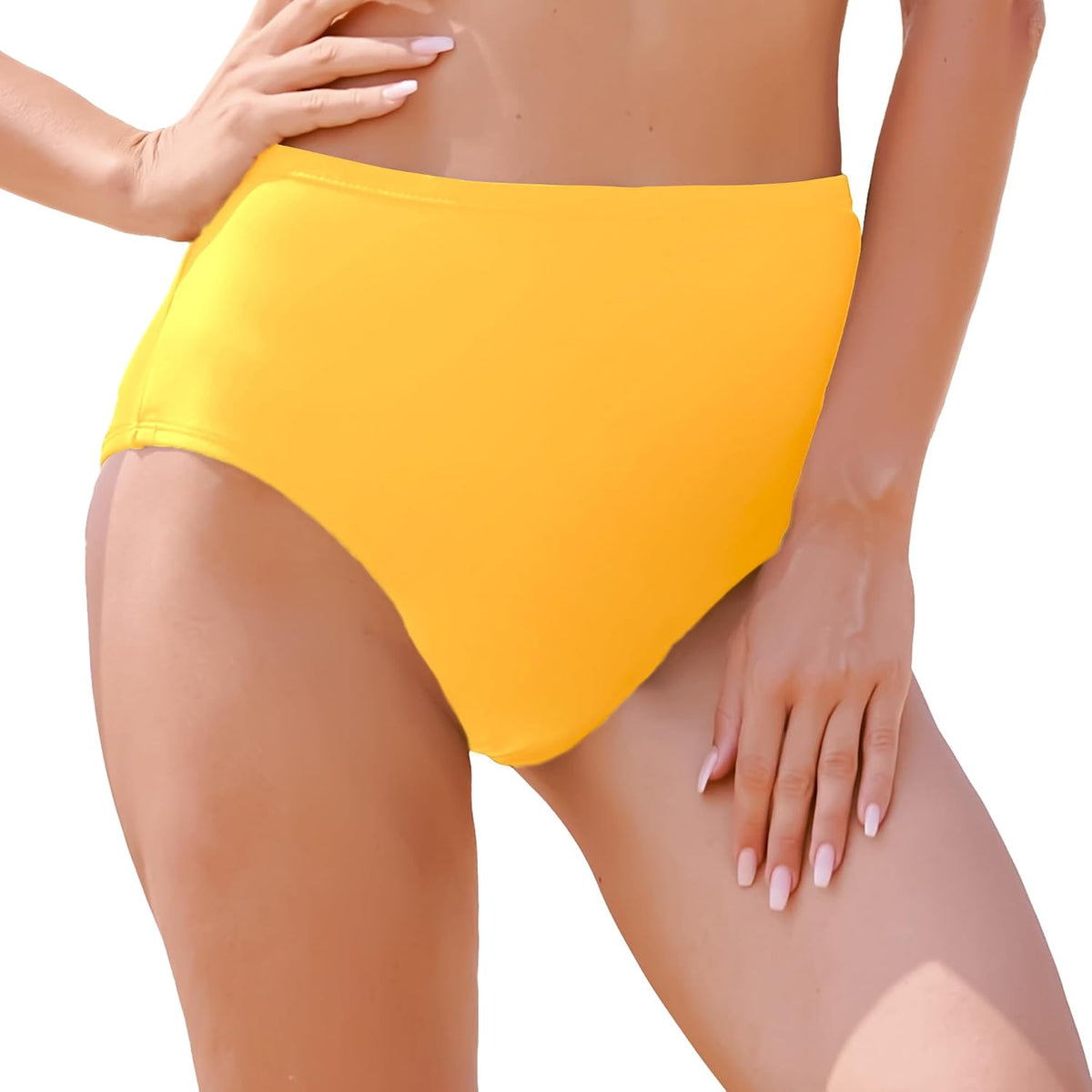 Period Swimwear-Menstrual Swimsuit Bikini Bottoms-High Waisted Leakproof Swim Bottoms for Teens Girls and Women. - Image 12