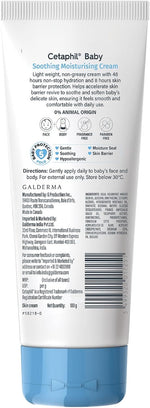 Cetaphil baby soothing moisturising cream box and tube set