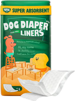 PAWPANG Disposable Dog Diaper Liners Booster Pads for Male & Female Dogs, 100ct, 5 Sizes Options, Doggie Diaper Inserts fit Most Types of Dog Diapers - Pet Belly Bands & Male Wraps (Small(100ct)) - Image 10