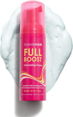 Grande Cosmetics GrandeHAIR Full Boost Volumizing Foam front view bottle