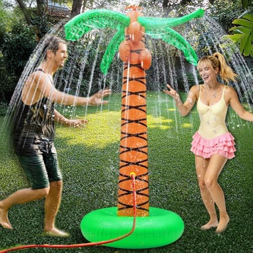 Authentic USA imported premium quality iGeeKid backyard sprinkler box contents