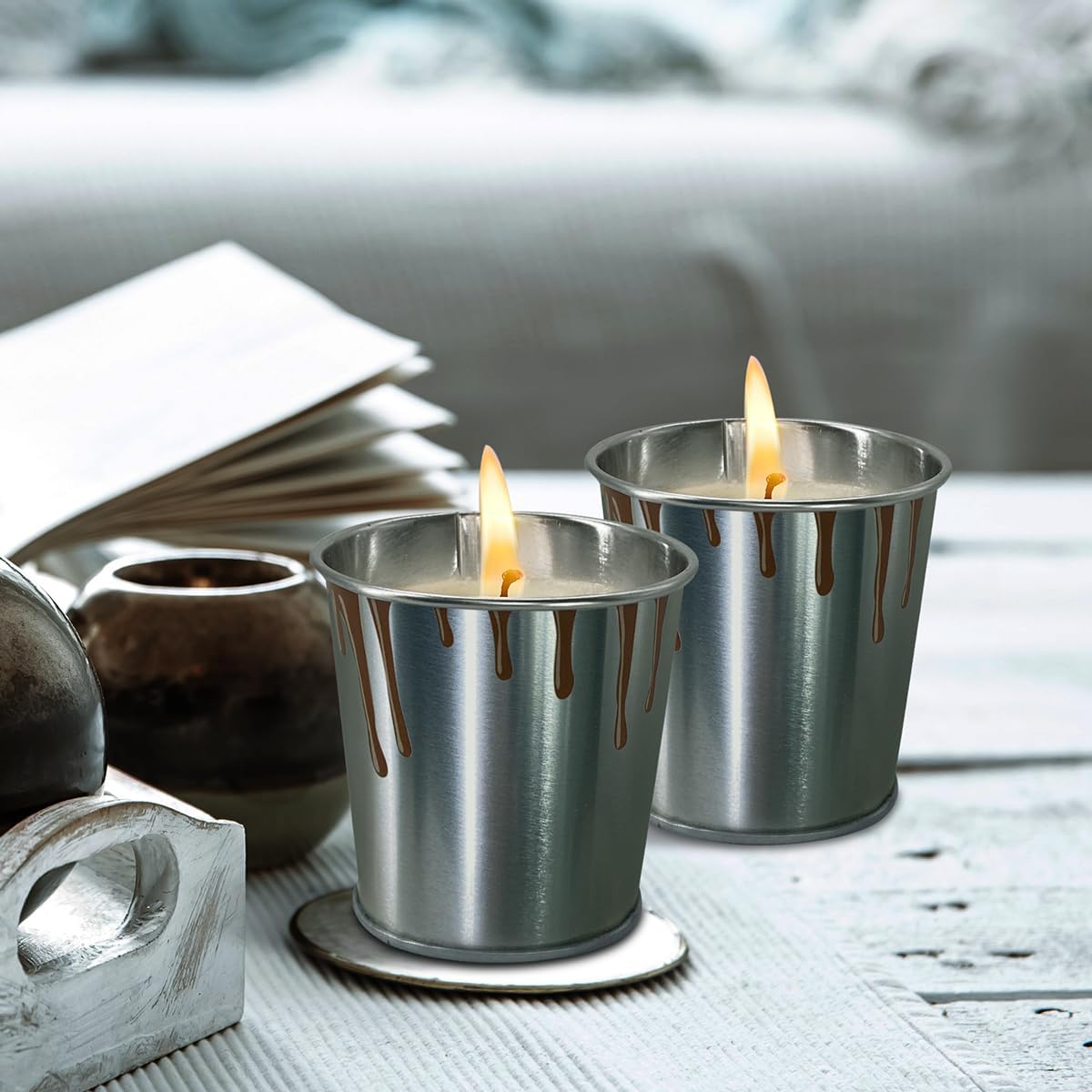 Jeximing outdoor bug repellent candles ready for camping