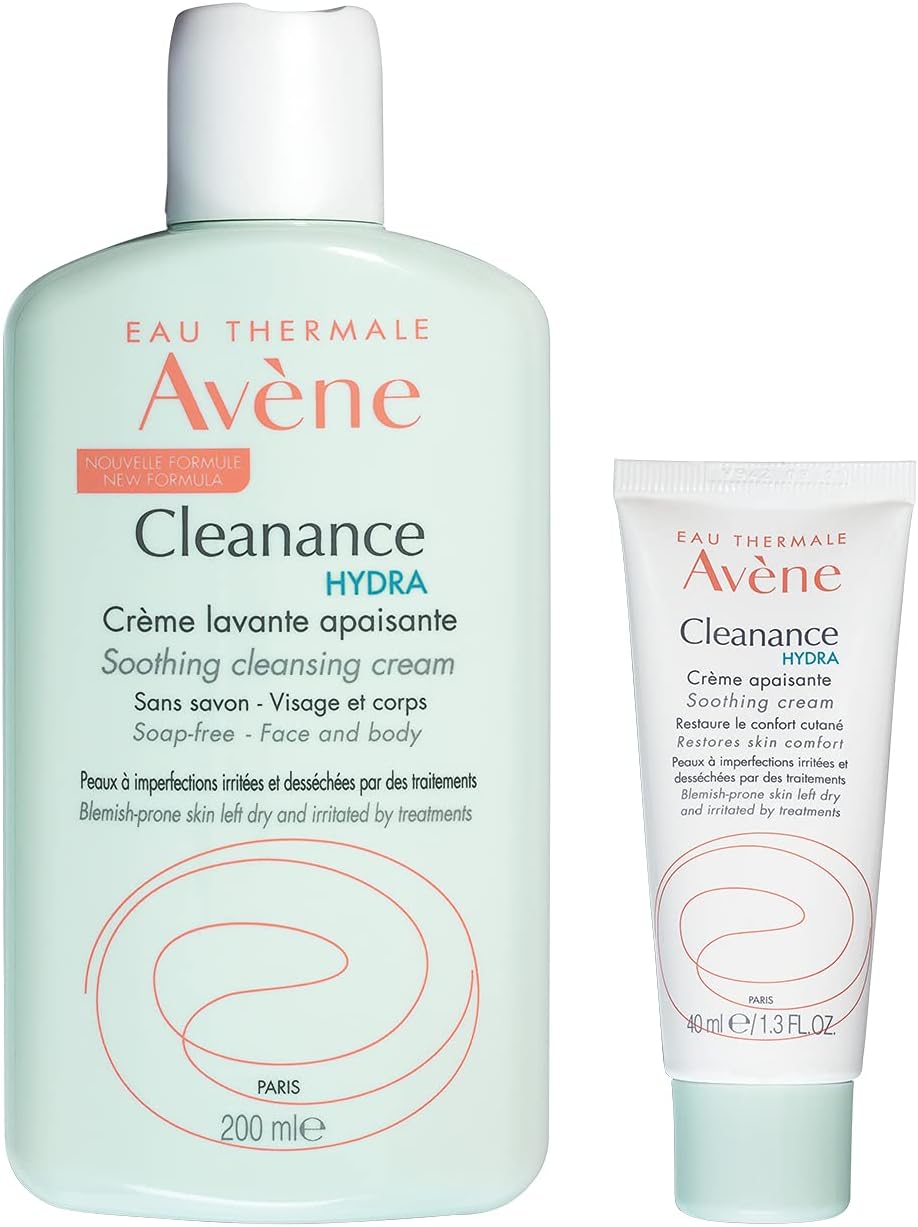 Authentic Avène USA imported soothing moisturizer packaging