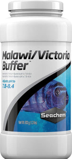 Seachem Malawi Victoria Buffer 600gram front view aquarium water conditioner
