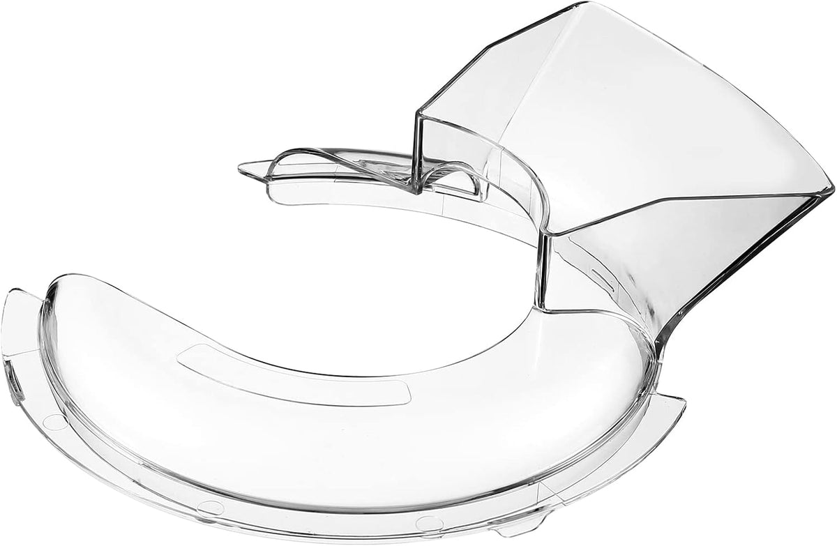 Freeboy pouring shield for Kitchen Aid front view splash guard