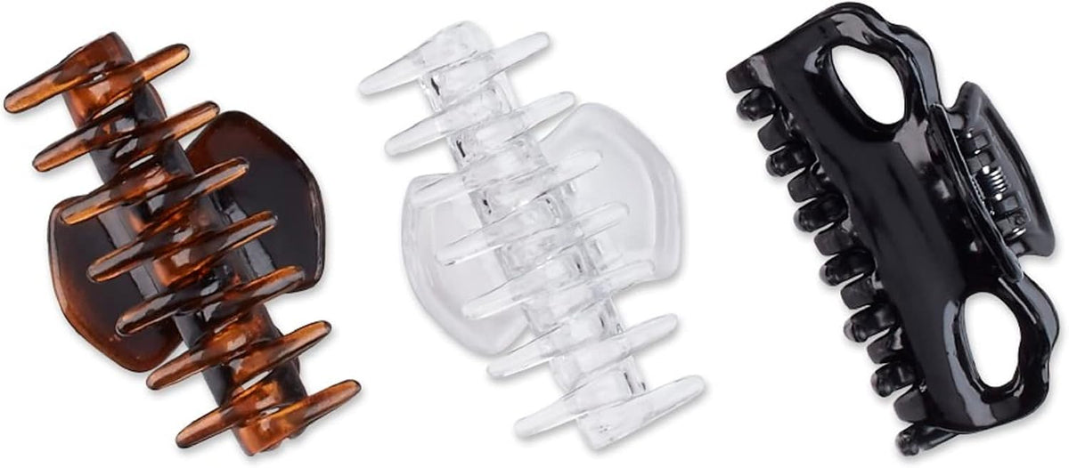 Scünci 6-centimeter hair claw clips pack layout