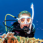 TUSA SP-0101 Hyperdry Elite II Scuba Diving Snorkel swivel adapter detail