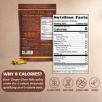 Individually wrapped low calorie sugar free ginger candy for motion sickness