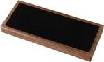 Aufodara natural wood pen tray bottom slip resistant pad