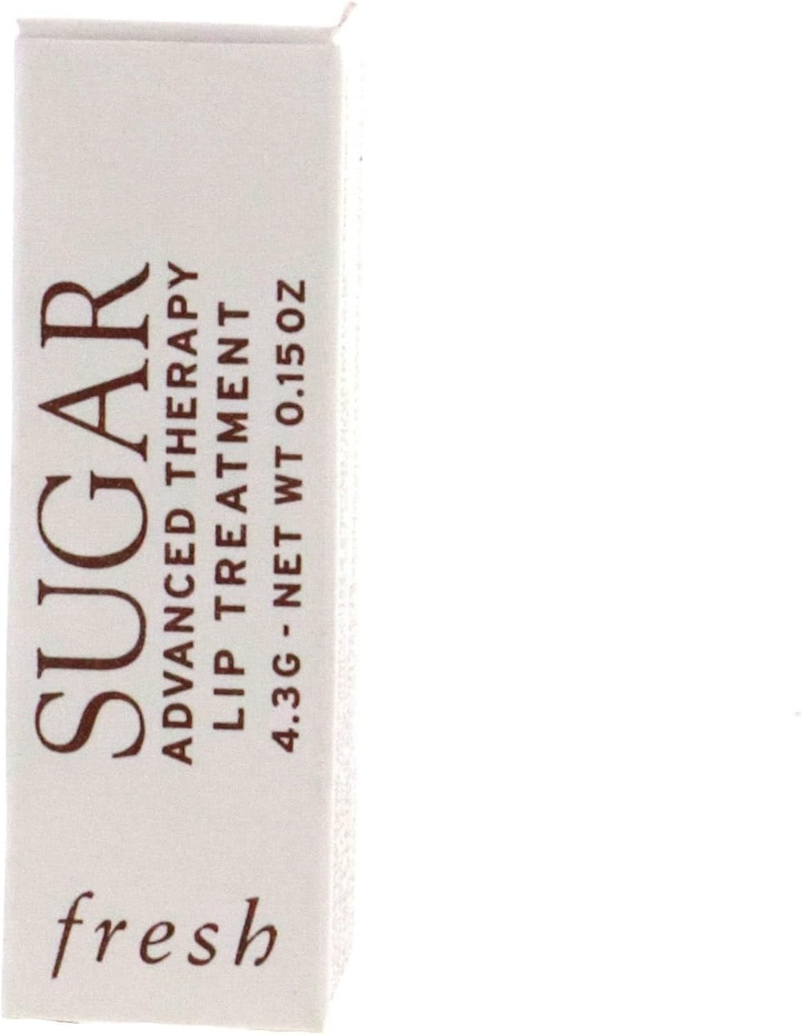 Fresh Sugar Advanced Therapy Lip Treatment white packaging box details and ingredient overview