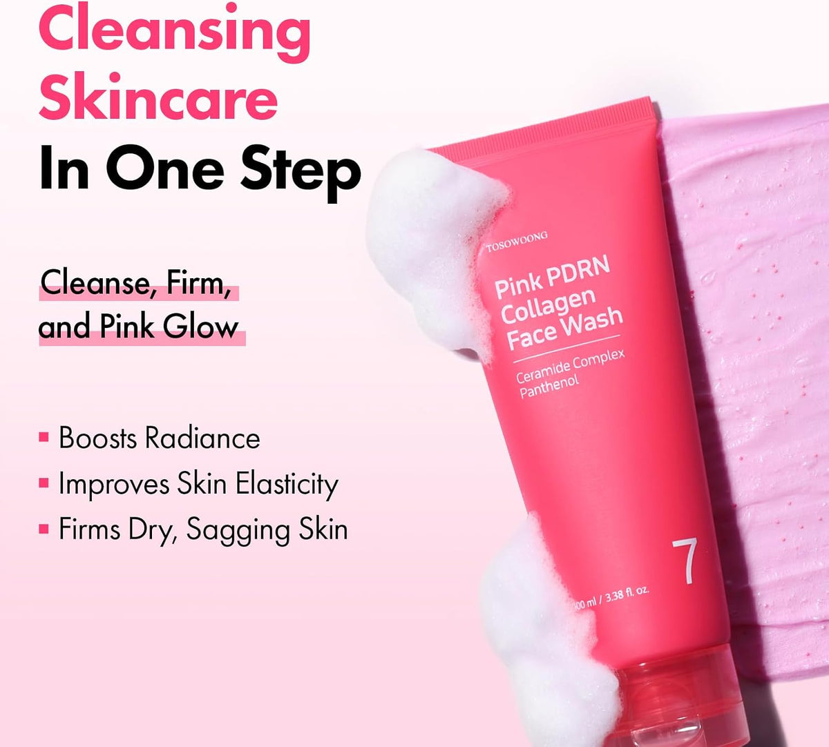 TOSOWOONG 3-Step Anti-Aging Beginner Set, PDRN Face Wash and Copper Peptide Serum with Peptide Cream, Peptide Anti-Wrinkle Routine with GHK-Cu for Fine Lines and Elasticity, Korean Skin Care Set - Image 9