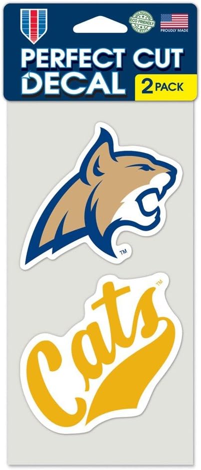 Wincraft NCAA Perfect Cut Decal front view sticker set