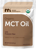 Micro Ingredients Organic MCT Oil Powder front view