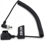 Zblzgp coiled power cable extended view