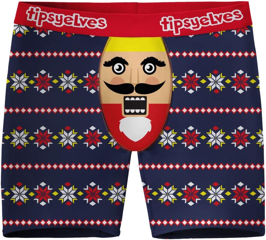 Folded holiday boxer briefs 2-pack layout