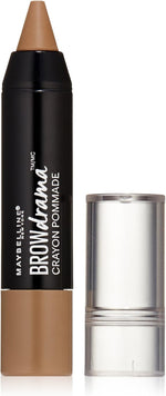Close up of Maybelline Brow Drama Pomade Crayon tip for eyebrow application