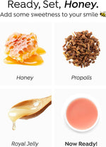 A'PIEU Honey & Milk Daily Lip Mask Peach texture swatched on skin